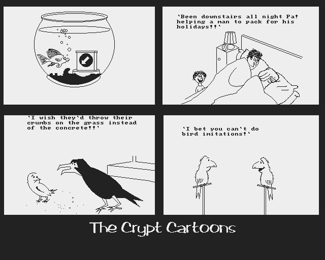 The Crypt Cartoons