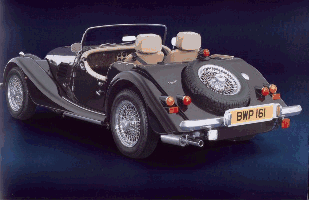 A Morgan sports car